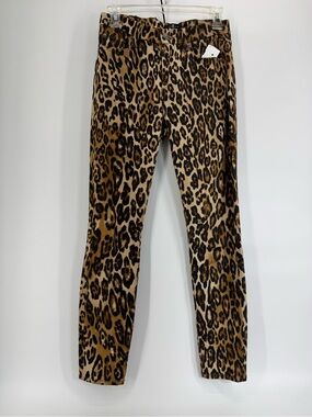 ⚙️ 3For$30 ⚙️ 7 For All Mankind Leopard-Print Skinny Pants in Brown and Black